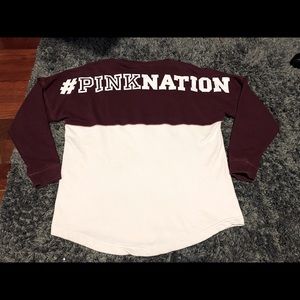 Mens Pink Victorias Secret size L Pullover